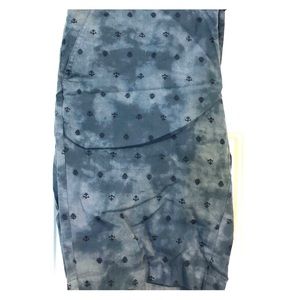 Lightweight Nautical Tie Dye Shorts